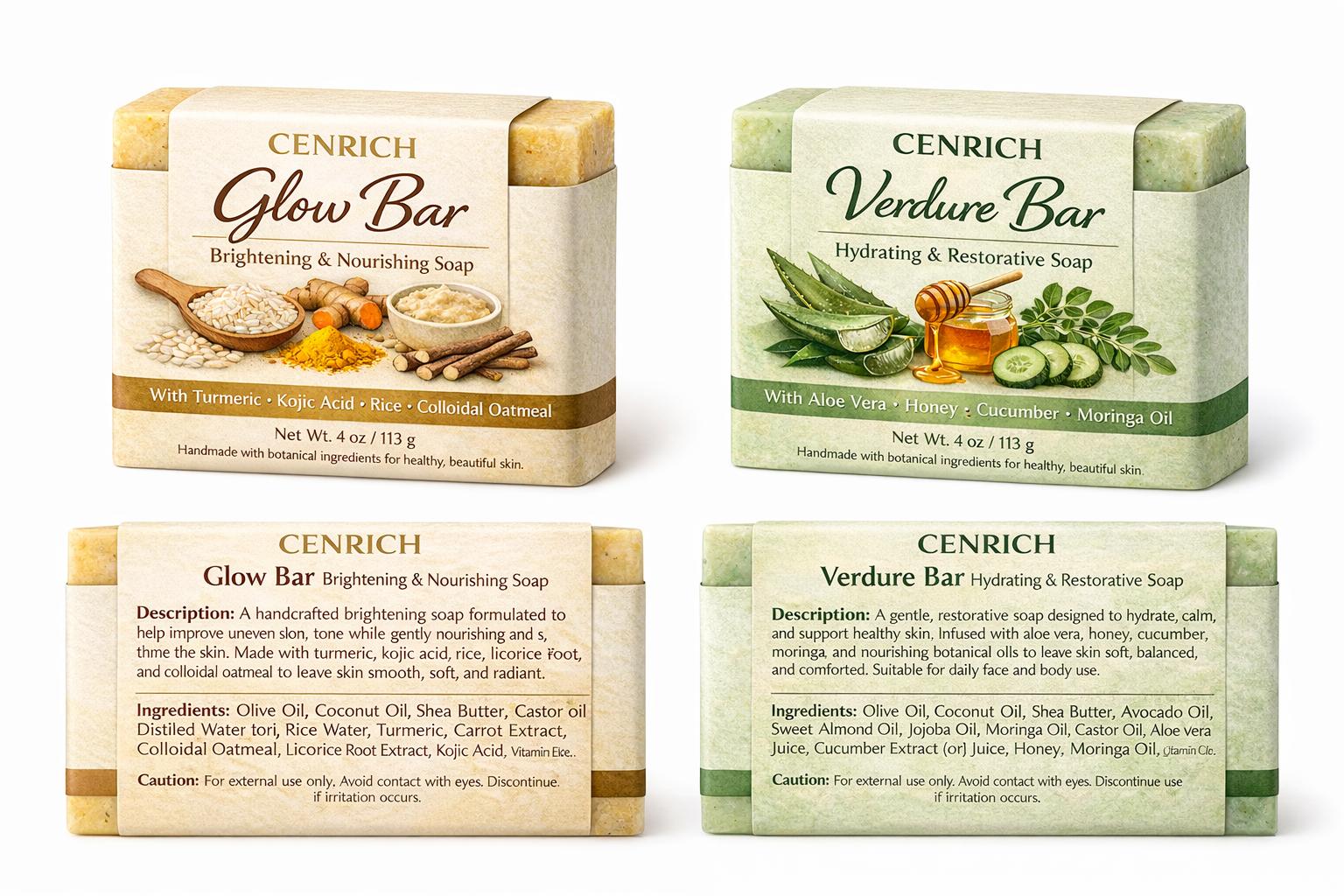 Glow Bar – Brightening & Nourishing Soap