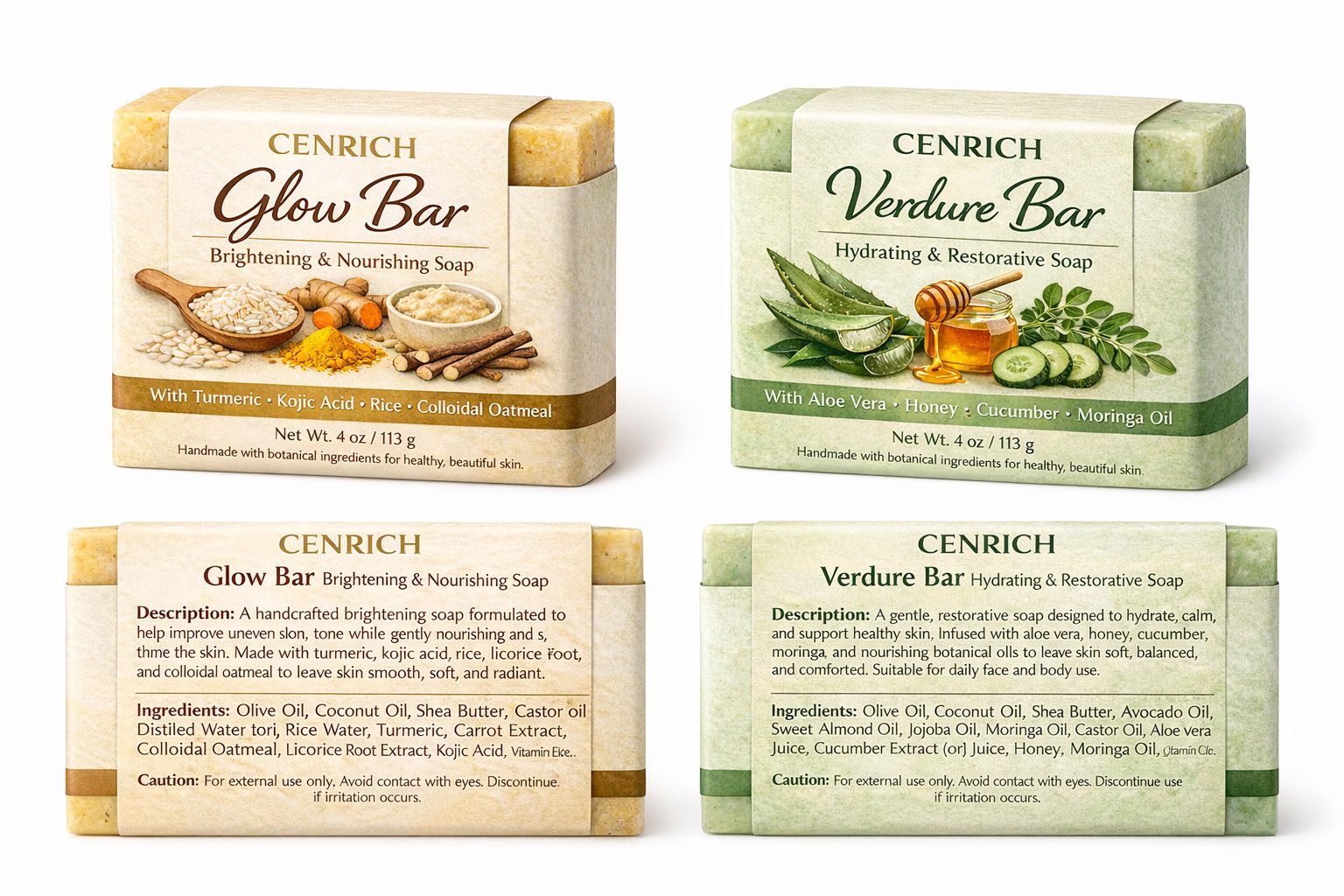 Glow Bar – Brightening & Nourishing Soap – Image 2